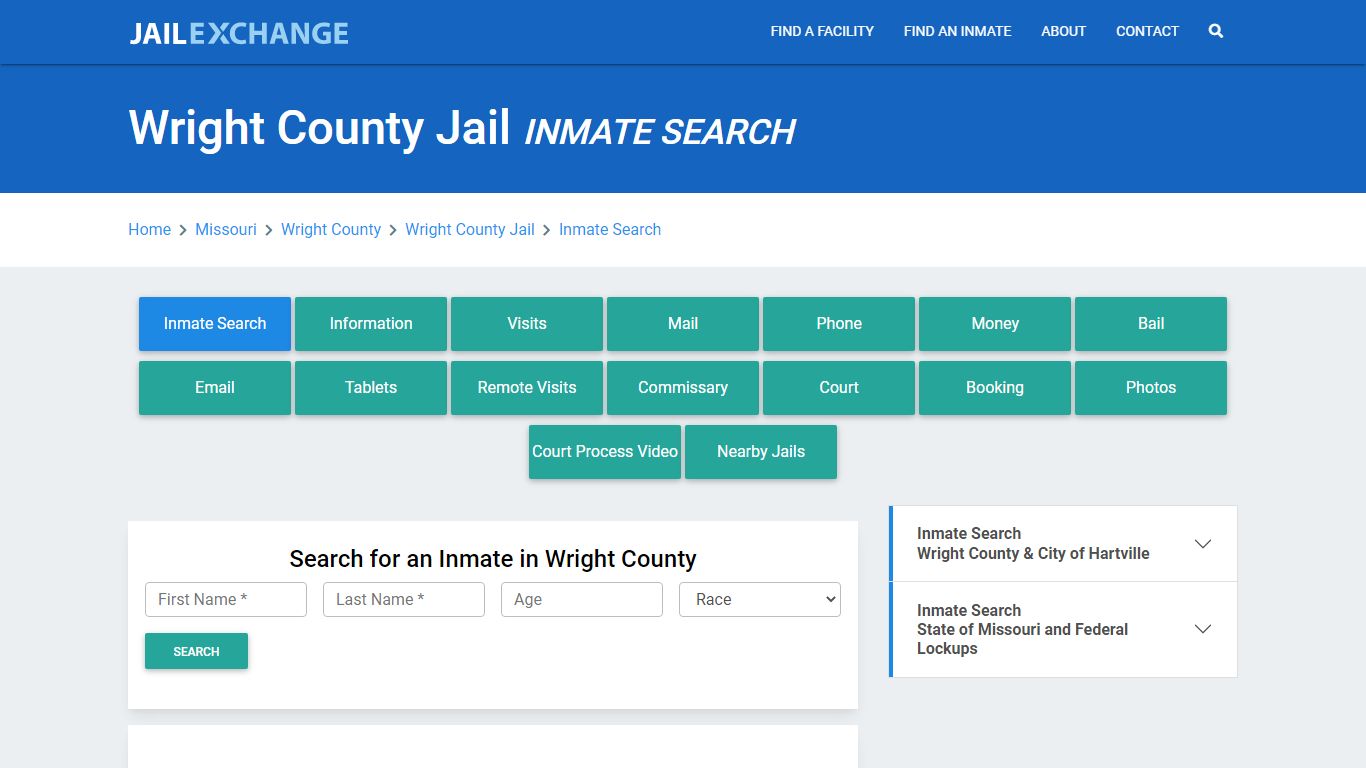 Wright County Jail, MO Inmate Search: Roster & Mugshots