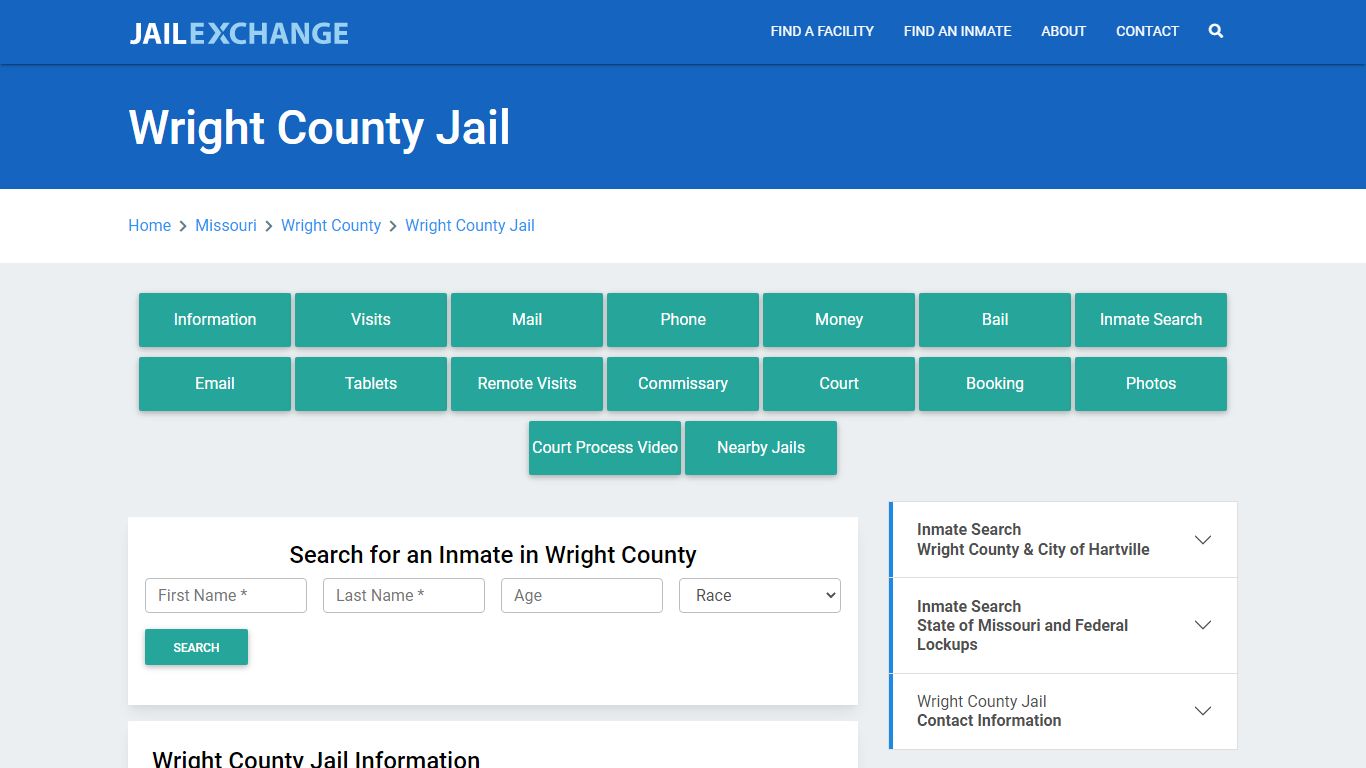 Wright County Jail Roster Lookup, MO, Inmate Search